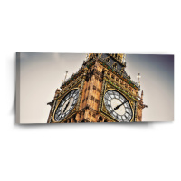 Sablio Obraz Clock tower - 110x50 cm