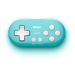 8BitDo Zero 2 Wireless Controller - Turquoise Edition - Nintendo Switch