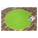 Hanse Home Collection koberce Kusový koberec Nasty 101149 Grün kruh - 200x200 (průměr) kruh cm