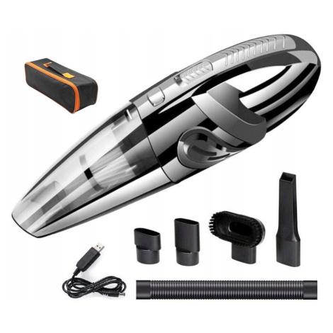 Bezdrátový Vysavač do auta Ruční Výkonný 120W +Koncovky +Taška