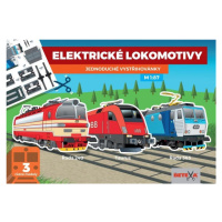 Elektrické lokomotivy - Jednoduché vystřihovánky