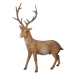 Dekoria Figurka Deer 56x20x69 cm brown, 56x20x69 cm