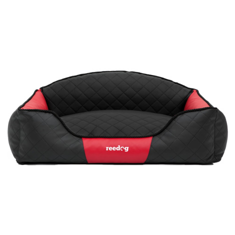 Pelíšek pro psa Reedog Black & Red Sofa