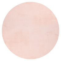 Obsession koberce AKCE: 80x80 (průměr) kruh cm Kusový koberec Cha Cha 535 powder pink kruh - 80x
