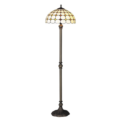 Rabalux Rabalux 8078 - Tiffany vitrážová stojací lampa MARVEL 2xE27/60W/230V