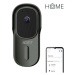 iGET HOME Doorbell DS1 Anthracite - bateriový WiFi video zvonek s FullHD přenosem obrazu a zvuku