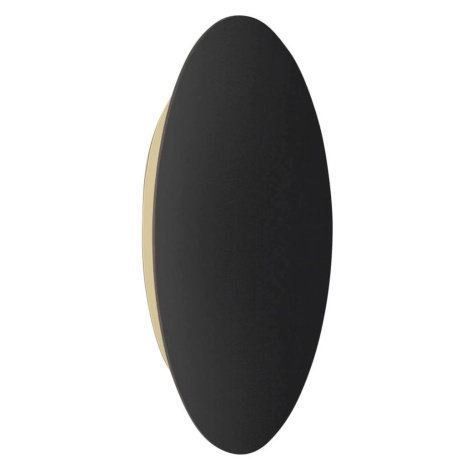Escale Nástěnné svítidlo Escale Blade LED černé matné Ø 44 cm