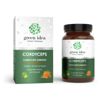 Green idea Cordyceps bylinný extrakt 60tbl