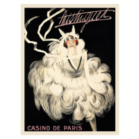 Ilustrace Casino de Paris (Vintage / Retro Ad) - Leonetto Cappiello, 30x40 cm