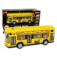 mamido Městský autobus s třecím pohonem 1:18 žlutý