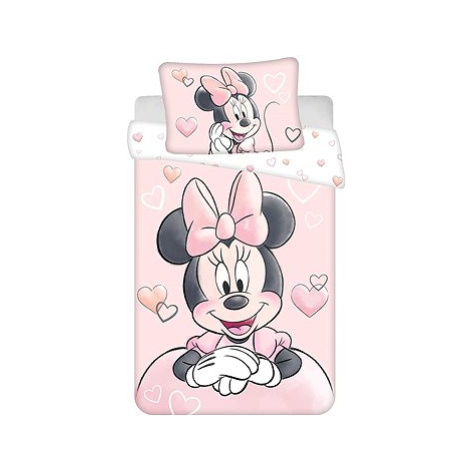 JERRY FABRICS Disney Minnie Powder pink baby 100 × 135 cm