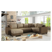 ELTAP Rohová sedací souprava MARCO, levé provedení Provedení: Berlin 03/ Soft 15 brown