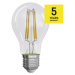 LED žárovka A60/E27/5W/75W/1060lm/teplá bílá