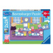 Ravensburger Prasátko Peppa Puzzle 2x24 dílků