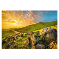 KOMR 525-8 Obrazová fototapeta Komar Mountain Morning, velikost 368 x 254 cm