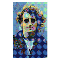 Obrazová reprodukce John Lennon, Davis, Scott J., 24.6 × 40 cm