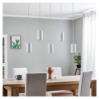 TEMAR LIGHTING Závěsné světlo ZW Tube 170, pět zdrojů, bílá