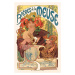 Obrazová reprodukce Bières De La Meuse, Alfons Mucha, 26.7 × 40 cm