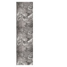Flair Rugs koberce Běhoun Eris Marbled Silver - 80x300 cm