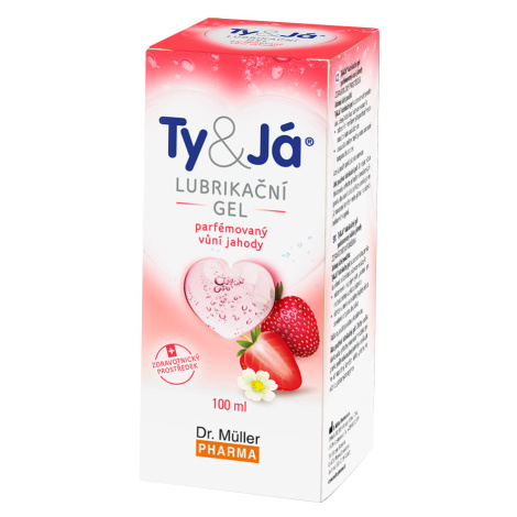 Dr. Müller Ty&Já Lubrikační gel parfémovaný 100 ml jahoda Dr.Müller