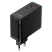 Basues GaN5 Pro univerzální rychlonabíječka USB-C / USB 100W PD3.0, QC4.0 +, AFC Black