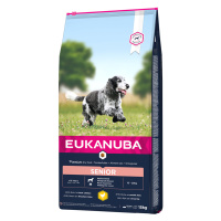 Eukanuba granule 15 kg - 10% sleva - Caring Senior Medium Breed s kuřecím masem - 15 kg