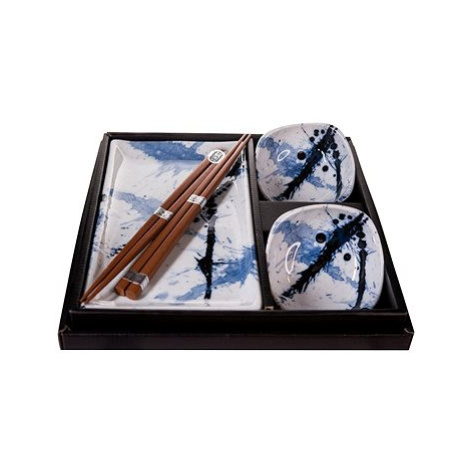 Made In Japan Sushi set Blue & White 6 ks