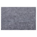 Betap koberce AKCE: 400x700 cm SUPER CENA: Šedý výstavový koberec Budget metrážní - Bez obšití c