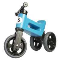 Teddies Funny Wheels Sport 2v1 modrá s gumovými koly