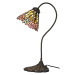 Clayre&Eef Stolní Lampa 5LL-6162 vzhled Tiffany stínidlo