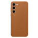 Samsung Leather Case Galaxy S23+, Camel