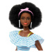 Mattel Barbie Deluxe módní panenka - trendy bruslařka
