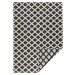 NORTHRUGS - Hanse Home koberce Kusový koberec Twin-Wendeteppiche 103124 schwarz creme – na ven i