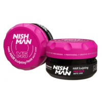 Nishman Hair Fibre Sculpting Paste Matte Look M5 - tvarující matná pasta se silnou fixací, 100 m