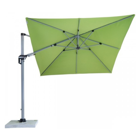 Doppler ACTIVE 350  x 260 cm – výkyvný zahradní slunečník s boční tyčí zelená (kód barvy 836)