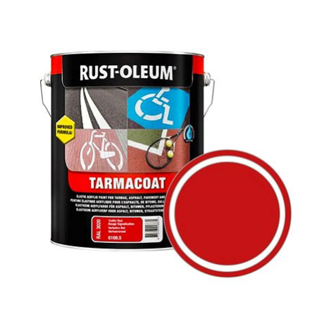 Rust-Oleum Tarmacoat pro vodorovné značení, 5 l, červená