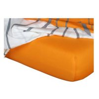 Dadka Jersey prostěradlo pomeranč 180×200×18 cm