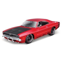 Maisto - 1969 Dodge Charger R/T, červená, Classic Muscle, 1:25