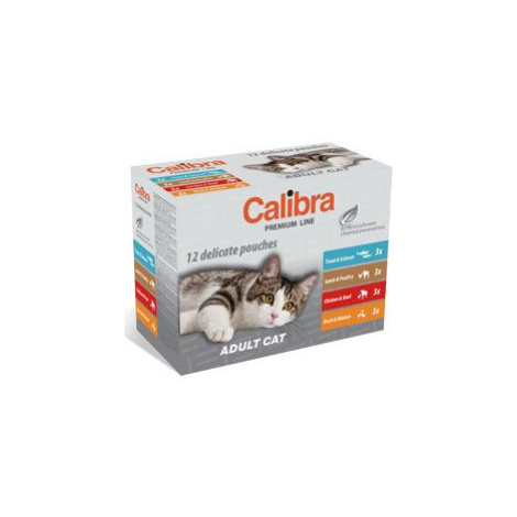 Calibra Cat  Kapsa Premium Adult  Multipack 12x100g