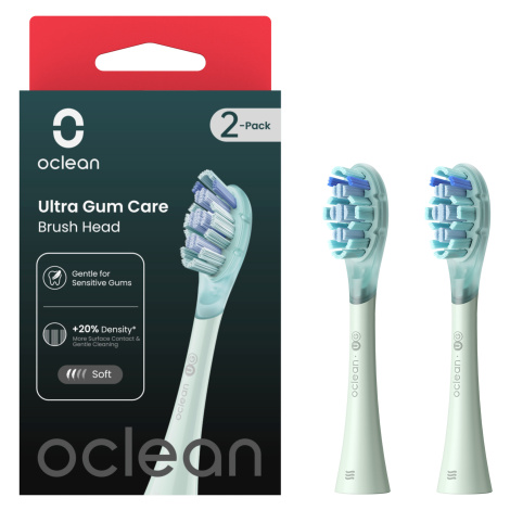 OCLEAN náhradní hlavice Ultra Gum Care, UG01 zelené 2 ks