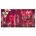 Dekorant svatby Svatební sklenice na červené víno Romance s kamínky Swarovski 330ml 2KS