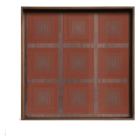 Ethnicraft designové podnosy Squared Glass Tray Small (38 x 38 cm)