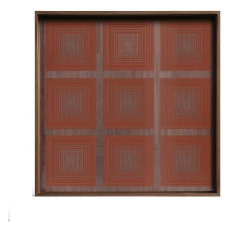 Ethnicraft designové podnosy Squared Glass Tray Small (38 x 38 cm)