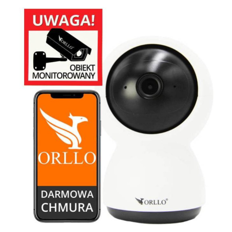Mini WiFi kamera Orllo E8 Otočná Vnitřní 3Mp