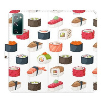 iSaprio flip pouzdro Sushi Pattern 02 pro Samsung Galaxy S20 FE