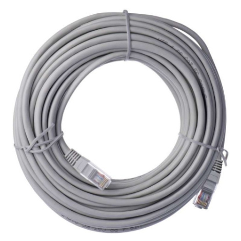 Síťový datový kabel EMOS S9127 CAT.5E UTP 15m (patchkabel)