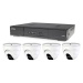 Kamerový set 1x AVTECH DVR DGD1005AV a 4x 5MPX Dome kamera AVTECH DGC5205TSE