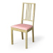 Dekoria Potah na sedák židle Börje, práškově růžová, potah sedák židle Börje, Loneta, 133-39