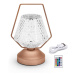 B.V. - LED RGB Stmívatelná nabíjecí stolní lampa LED/1W/5V 1800mAh 20 cm + DO