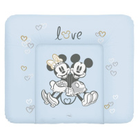 CEBA - Podložka přebalovací měkká na komodu 85x72 Disney Minnie & Mickey Blue